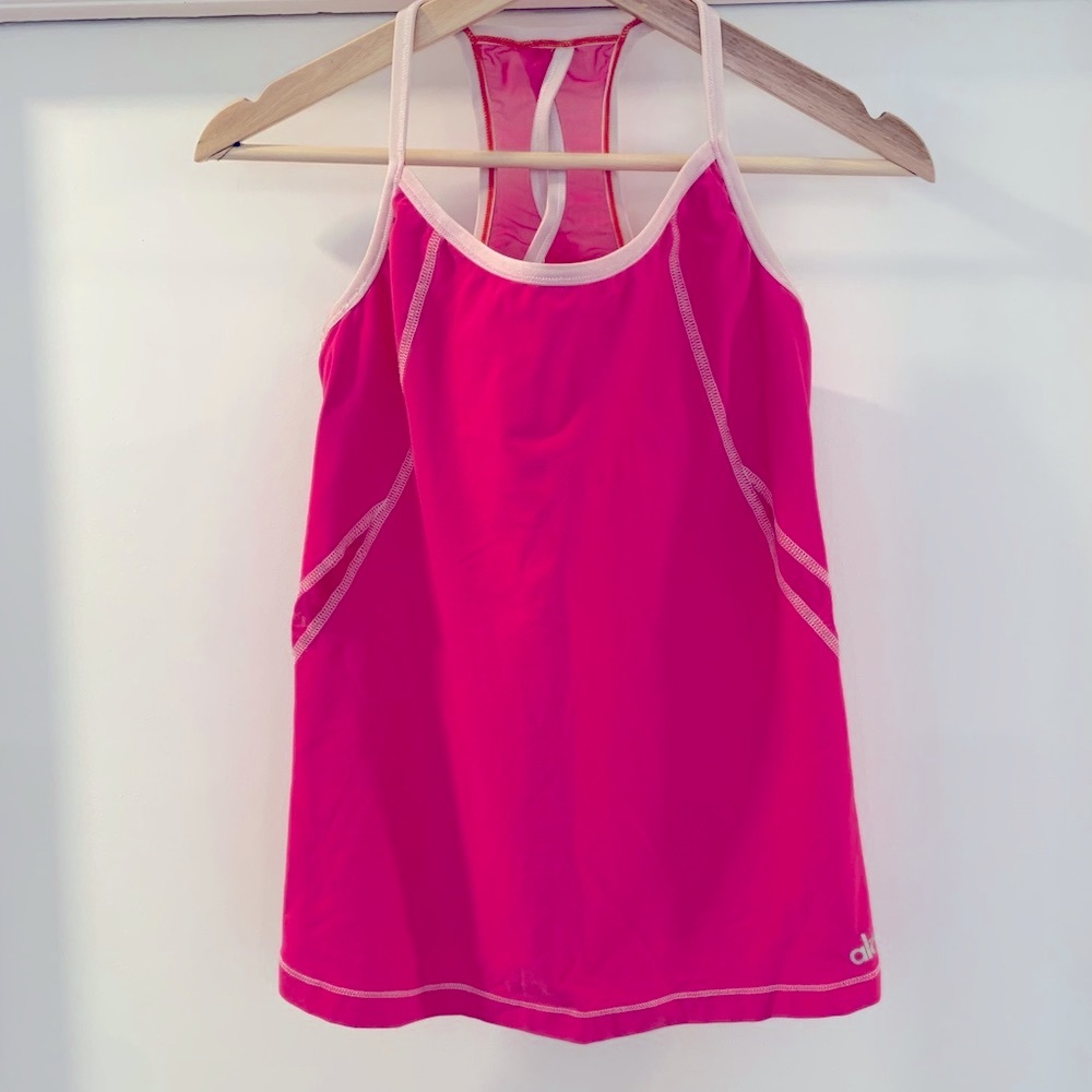 ALO YOGA Racer-Back Tank, Built-in Athletic Bra
